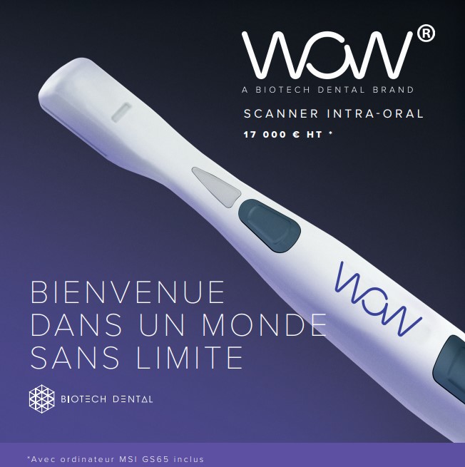 scanner intra orale biotech wow